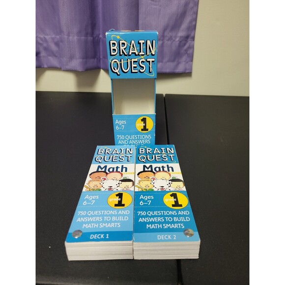 Brain Quest Grade 1 Question and Answer Cards - Picture 5 of 9